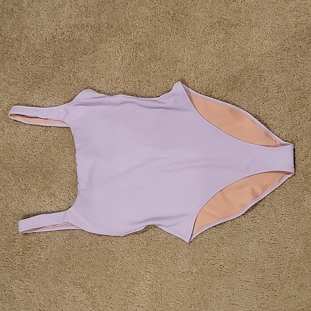 NWT J.Crew Long-torso textured squareneck one-piece swim suit